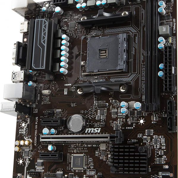 MSI A320M PRO VH PLUS board full 2