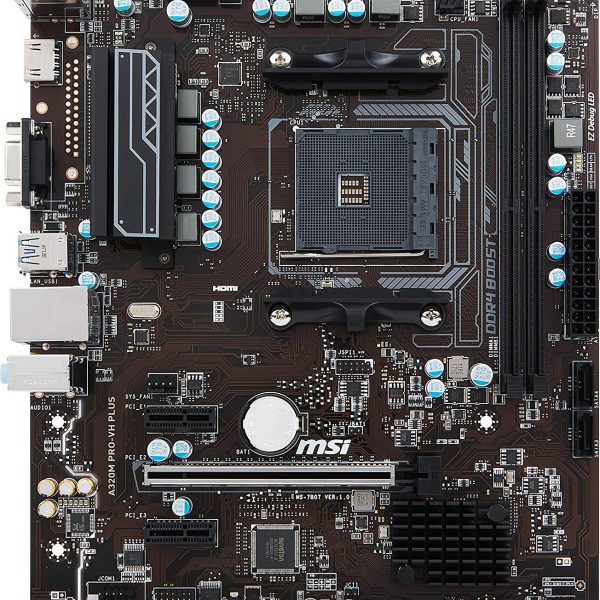 MSI A320M PRO VH PLUS board full