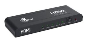 Xtech XHA410 HDMI 4 Way Splitter With Power