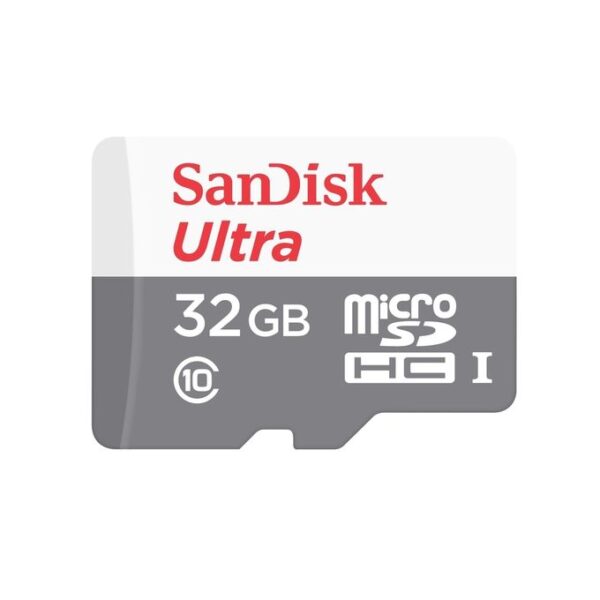 SanDisk Ultra 32GB Micro SD Card With Adapter – Micro SDHC UHS-1 Card