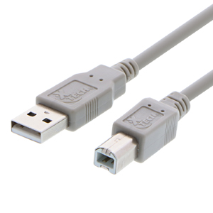 USB A to B Male Cable