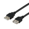Xtech XTC 301 USB 2.0 A-Male to A-Female 6 inch Cable Both Ends