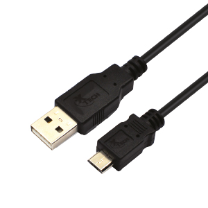 Xtech XTC 322 USB 2.0 A-Male To Micro-USB Male Cable Both Ends