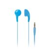 iLuv Bubble Gum 2 3.5mm Jelly Type Stereo Earbuds Blue