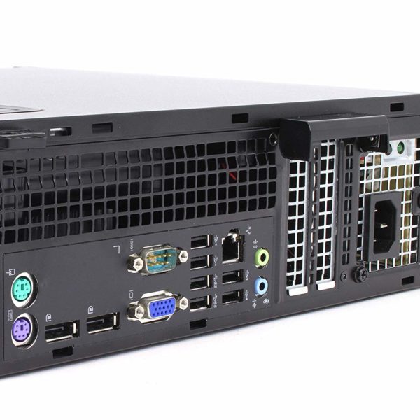 Dell Optiplex 9020 Desktop PC Back Flat