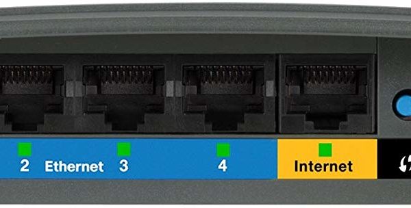 Linksys E900 N300 WiFi Router Back
