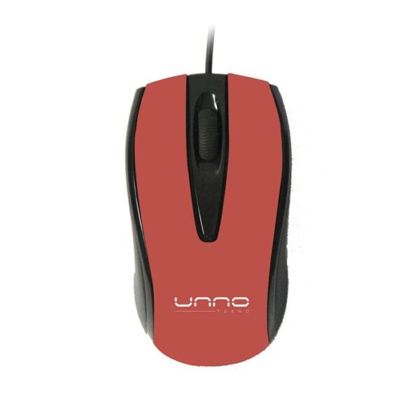 Nuvo USB Mouse – Red Top