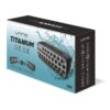 Titanium Bluetooth speaker - TWS - True Wireless Stereo Splash Proof - Black Package