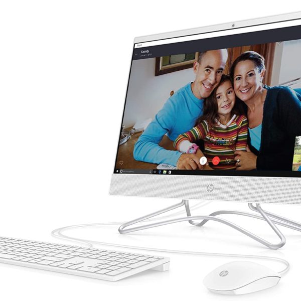 HP 21.5-Inch All-in-One Computer Front 3