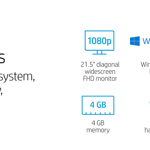 HP All In One Specs