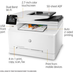 HP M281fdw Color Laser Printer Controls