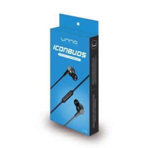 ICONBUDS BT Bluetooth WIRELESS EARBUDS with MIC Black Package