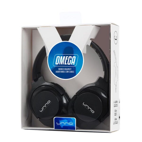 OMEGA 3.5 MM HEADSET Black Package
