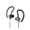 SPORTBUDS BT Bluetooth WIRELESS EARBUDS with MIC Blue Ear Hook
