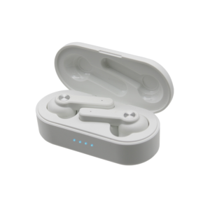 VIBE TWS True Wireless Stereo WIRELESS EARBUDS White Charging Case