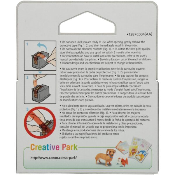Canon 243 Ink Black Instructions