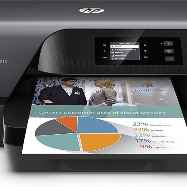 HP OfficeJet Pro 8210 Printer Front