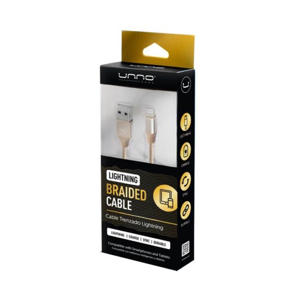 Braided Lightning Cable 5ft Package