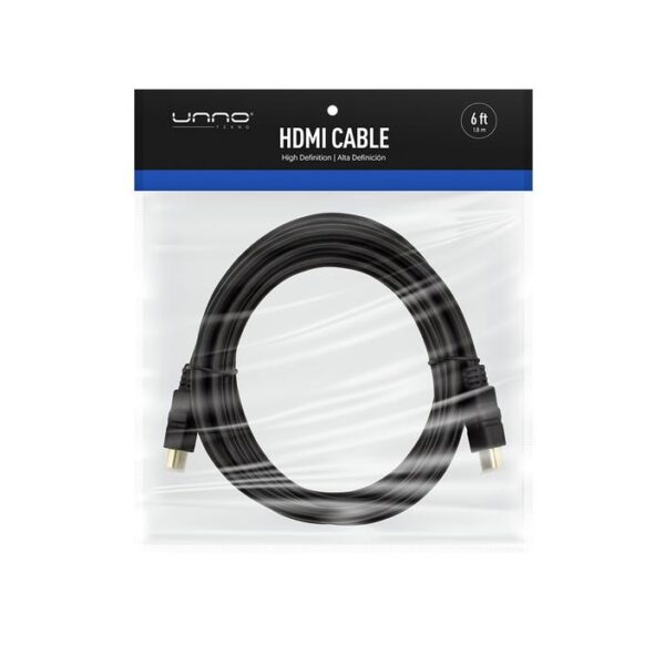 HDMI Cable 6ft-1.8m - (Unnotekno)