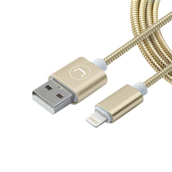 Steel Lightning Cable 3ft Package