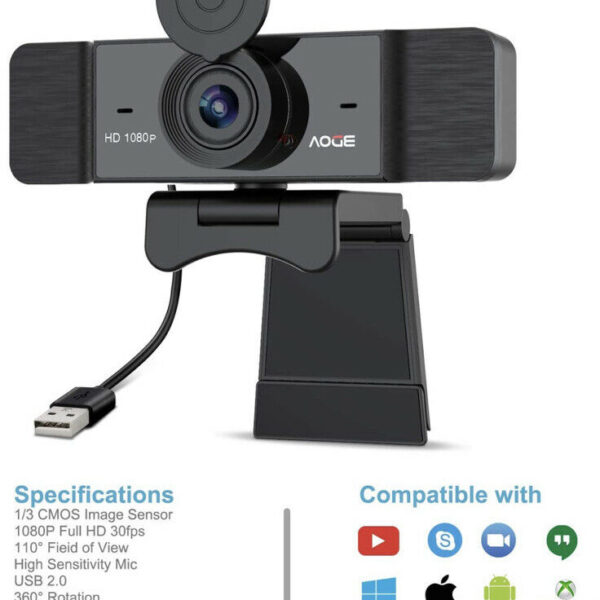 AOGE 1080p Webcam 2