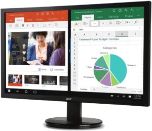 Acer K202HQL bd 20 Monitor DVI VGA 3