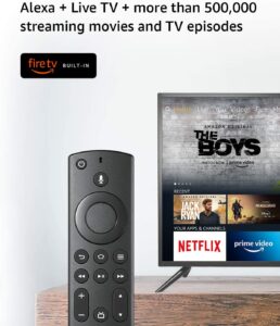 Insignia 24 inch Smart HD 720p TV Fire TV 4