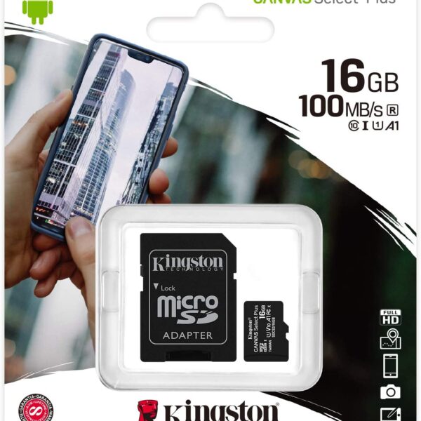 Kingston 16GB Micro SD Card 3