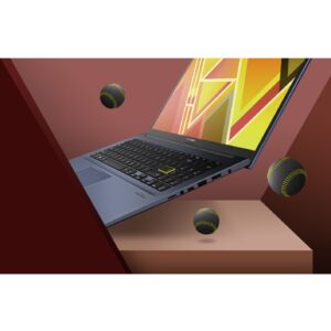 ASUS VivoBook 15 F513EA OS36 Core i3 1115G4 3 GHz Win 10 Home in S mode UHD Graphics 8 GB RAM 256 GB SSD NVMe 15.6 1920 x 1080 Full HD Wi Fi 6 black bottom black top bespoke black LC 4
