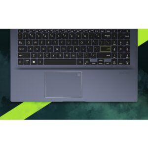 ASUS VivoBook 15 F513EA OS36 Core i3 1115G4 3 GHz Win 10 Home in S mode UHD Graphics 8 GB RAM 256 GB SSD NVMe 15.6 1920 x 1080 Full HD Wi Fi 6 black bottom black top bespoke black LC 5