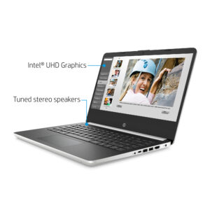 HP 14 Laptop Intel Core i3 1005G1 4 GB SDRAM 128 GB M.2 Solid State Drive Natural Silver 14 DQ1037wm 3