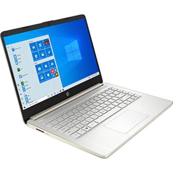 HP Stream 14 Nontouch Laptop Intel Celeron N4020 4GB 64GB Windows 10 Home in S Mode Microsoft 365 One Year Included Online Class Ready Pale Gold Bundled TSBEAU 32 GB Micro SD Card LED Light 5