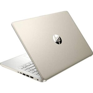 HP Stream 14 Nontouch Laptop Intel Celeron N4020 4GB 64GB Windows 10 Home in S Mode Microsoft 365 One Year Included Online Class Ready Pale Gold Bundled TSBEAU 32 GB Micro SD Card LED Light 6