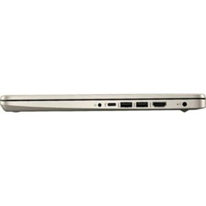 HP Stream 14 Nontouch Laptop Intel Celeron N4020 4GB 64GB Windows 10 Home in S Mode Microsoft 365 One Year Included Online Class Ready Pale Gold Bundled TSBEAU 32 GB Micro SD Card LED Light 8