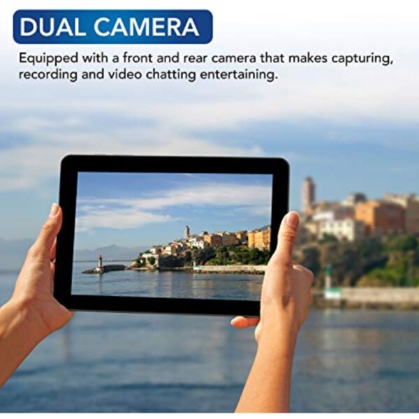 Hyundai HyTab Plus 10.1 IPS HD Tablet Quad Core Processor 2GB RAM 32GB Storage Dual Camera WiFi Android 10 Go Edition Black 7