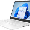 HP 14 Laptop Intel Celeron 4GB Memory 64GB eMMC Snowflake White 8