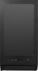 MSI MAG Series FORGE 100M LITE Mid Tower PC Gaming Case Tempered Glass Side Panel 120mm Fan Liquid Cooling Support up to 240mm Radiator x 1 5