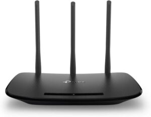 TP LINK TL WR940N Wireless N300 Home Router 450Mpbs 3 External Antennas IP QoS WPS Button 0