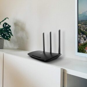 TP LINK TL WR940N Wireless N300 Home Router 450Mpbs 3 External Antennas IP QoS WPS Button 4