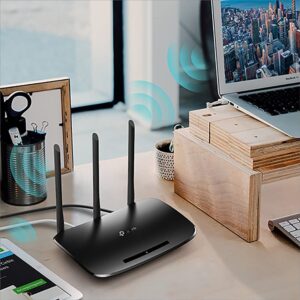 TP LINK TL WR940N Wireless N300 Home Router 450Mpbs 3 External Antennas IP QoS WPS Button 5