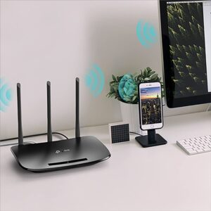 TP LINK TL WR940N Wireless N300 Home Router 450Mpbs 3 External Antennas IP QoS WPS Button 7