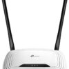 TP Link N300 Wireless Extender Wi Fi Router TL WR841N 2 x 5dBi High Power Antennas Supports Access Point WISP Up to 300Mbps 0
