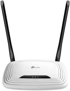TP Link N300 Wireless Extender Wi Fi Router TL WR841N 2 x 5dBi High Power Antennas Supports Access Point WISP Up to 300Mbps 0