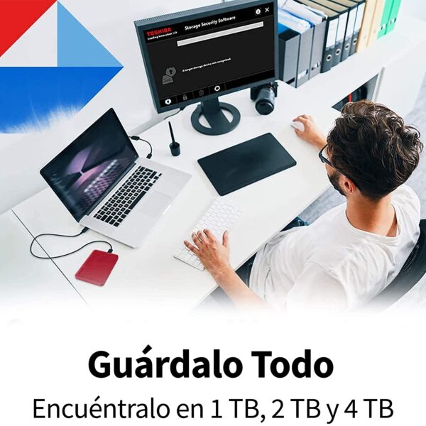 Toshiba Canvio Advance 1TB Portable External Hard Drive USB 3.0 Black HDTCA10XK3AA 14