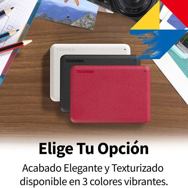 Toshiba Canvio Advance 1TB Portable External Hard Drive USB 3.0 Black HDTCA10XK3AA 15