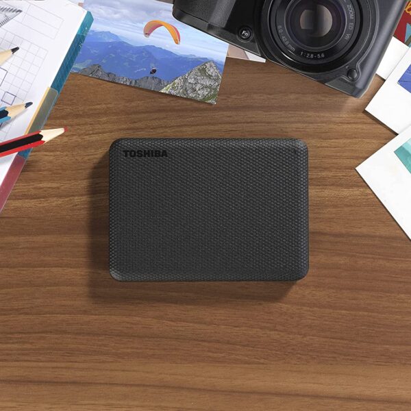 Toshiba Canvio Advance 1TB Portable External Hard Drive USB 3.0 Black HDTCA10XK3AA 8
