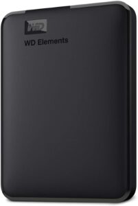 WD 2TB Elements Portable External Hard Drive HDD USB 3.0 Compatible with PC Mac PS4 Xbox WDBU6Y0020BBK WESN 0