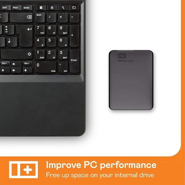 WD 2TB Elements Portable External Hard Drive HDD USB 3.0 Compatible with PC Mac PS4 Xbox WDBU6Y0020BBK WESN 4