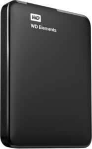 WD 2TB Elements Portable External Hard Drive HDD USB 3.0 Compatible with PC Mac PS4 Xbox WDBU6Y0020BBK WESN 6