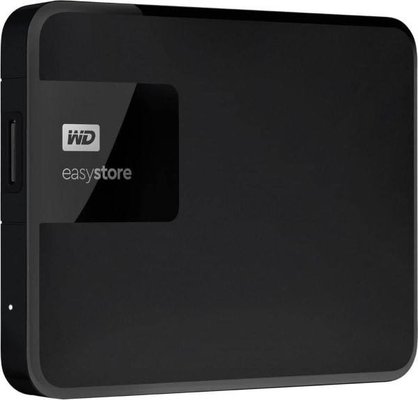 Western Digital WD Easystore 4TB External USB 3.0 Portable Hard Drive Black WDBKUZ0040BBK WESN 1